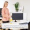 Fellowes Boite 100 Lingettes nettoyantes pour le Bureau, pour les ecrans et autres surfaces, sans alcool, 9970311