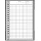 LANDRe Collegeblock Business Bloc de 100 Feuilles quadrillees 10 mm 80 g/m² Format A4