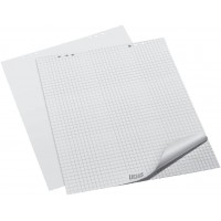 Lot de 5 : LANDRe 419000006LANDR Bloc de Flip Chart, 20feuilles, blanches, 680x 990mm