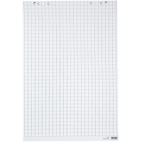 Lot de 5 : LANDRe 100050592LANDR Bloc de Flip Chart, 20feuilles, a carreaux/Blanc