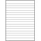 LANDRe 100050495 Bague Feuilles, sans bois, bords ronds, perforees, A5, 50 feuilles ligne 70 g/m²