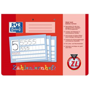 Oxford 384401600/100050304 et calcul d'exercice livre DIN A4 quer ZL, 90 g/m²