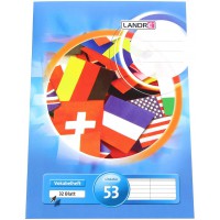 LANDRe 100050442 LANDR Note Manche DIN A4 avec guide