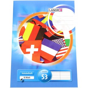 LANDRe 100050442 LANDR Note Manche DIN A4 avec guide