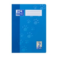 Oxford 385401602/100050401 Junior Cahier Format A4, 2. Schuljahr, 90 g/m², 1 x 16 feuilles, 4 voies couleurs assorti