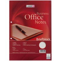 LANDRe Bloc de 100050242 Lettre Office - 70 g/m², A4, quadrille 5 mm 50 feuilles