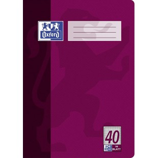 Oxford 100050320 Cahier Format A4/16 feuilles lineature 40