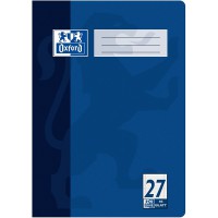 Oxford 384401627/100050313 Cahier Format A4, lineature 27, 90 g/m², de 4 assortis