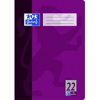 Oxford 384401622 Cahier A4 Lineature 22, quadrille, 5 mm, 90 g/m² 2 Hefte