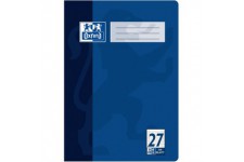 Cahier d'ecole Oxford - A4-32 pages - Papier optique 90 g/m² Lineature 27, ligne avec marge double 1 Stuck 1er-Pack