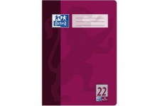 Cahier d'ecole Oxford - A4-32 pages - Papier optique 90 g/m² Lineature 22 - A carreaux 1 Stuck 1er-Pack