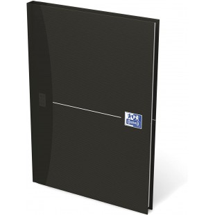 OXFORD Carnet de notes "Smart-Black" relie, A5, quadrille, 96 feuilles