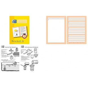 Oxford ecrire 100050095 Lin 2 F - A4, 16 feuilles, 90 g/m², Cahier