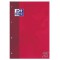 Oxford Bloc-notes 100050347 ecolier lignes 21 - A4, 50 feuilles, 90 g/m², 4 perforations