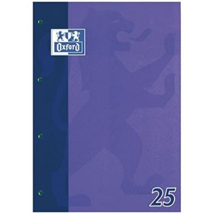 Oxford 100050350 bloc-notes Bleu A4 - Blocs-notes (Bleu, A4, 90 g/m²)