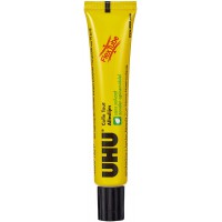 UHU FlexTube originale - Colle liquide universelle, ultra forte, multi-materiaux, transparente, tube 20g