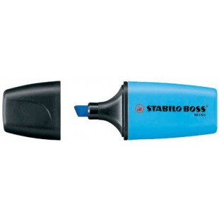 STABILO Surligneur BOSS MINI Pte Biseautee 2-5 mm Bleu