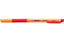 STABILO Stylos Roller encre Gel pointVisco pointe fine 0,5 mm Rouge