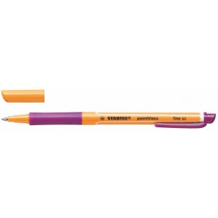 Stabilo pointVisco - stylos roller (Lilas, Jaune, 0,5 mm)