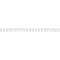GBC IB165382 Lot de 100 Peignes metalliques MultiBind Blanc