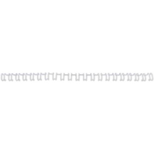 GBC IB165382 Lot de 100 Peignes metalliques MultiBind Blanc