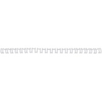 GBC IB165481 Lot de 100 Peignes metalliques MultiBind Blanc