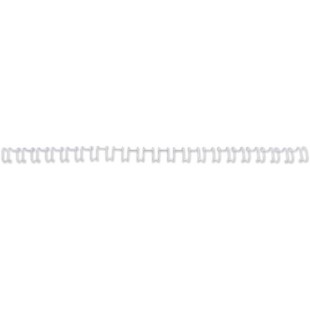GBC IB165481 Lot de 100 Peignes metalliques MultiBind Blanc