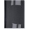 GBC IB386008 Lot de 100 Couvertures de reliure thermique LinenWeave Noir