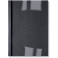 GBC IB386008 Lot de 100 Couvertures de reliure thermique LinenWeave Noir