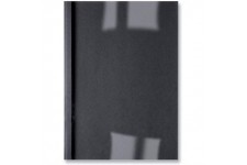 GBC IB386008 Lot de 100 Couvertures de reliure thermique LinenWeave Noir