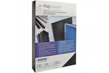 Gbc IB386817 Plat de Couverture Polyopaque A4 300 Microns Blanc