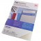 GBC IB387159 Lot de 50 Plats de couverture PolyClearView Transparent mat