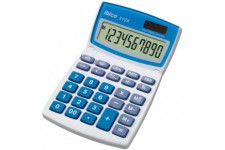 Rexel Ibico 210X Calculatrice de bureau Blanc/Bleu IB410079 19,1 x 10,8 x 2 cm