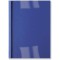 GBC IB451003 Lot de 100 Couvertures de reliure thermique LeatherGrain Bleu