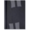 GBC LeatherGrain Lot de 100 Reliures spirale plastique thermique Format A4 Capacite 15 Feuilles 1,5mm Noir