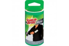 Scotch-Brite Brosse Adhesive 836rp -30 Rouleau de rechange pour vetements, noir/blanc, 30 feuilles, pack de 4 (4 x 1 piece)