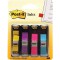 Post-it Marquage adhesif 7000052572 4 blocs/pack jaune, lilas, rose, turquoise