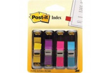 Post-it Marquage adhesif 7000052572 4 blocs/pack jaune, lilas, rose, turquoise