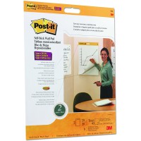 Post-it Lot de 2 Tableau a  memo 50 x 58,4 mm Blanc