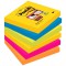 Post-It Chevalet de 20 Feuilles Auto-Adhesives & Super Sticky 654-6SS-RIO Notes repositionnables 76 x 76 mm Rio