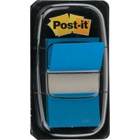 Post-it Distributeur de 50 marque-pages avec Onglets separateurs Bleu