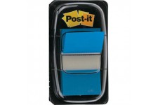 Post-it Distributeur de 50 marque-pages avec Onglets separateurs Bleu