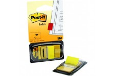 Post-it 680-5 Distributeur de 50 marque-pages avec Onglets separateurs Jaune