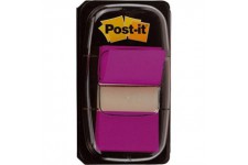 Post-it Distributeur de 50 marque-pages avec Onglets separateurs Violet