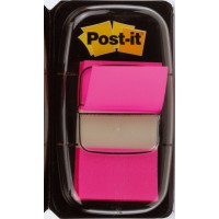 Post-it Distributeur de 50 marque-pages avec Onglets separateurs 25,4 x 44 mm Rose