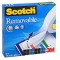 Scotch Magic 911 Ruban invisible repositionnable en boite individuelle 19 mm x 66 m