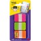 Post-It Lot de 3 x22 Marque-pages Rigides coloris Rose, Vert, Orange