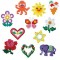 - 2051 - Loisirs Creatifs - Pot 4000 Perles a  Repasser + 3 Plaques - Taille Midi