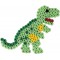 - 3502 - Loisirs Creatifs - Boite Perles a  Repasser - Taille Midi - Le Monde Miniature Des Dinosaures