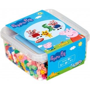  - Boite "Peppa Pig" - Perles a  repasser taille Maxi - Loisirs creatifs